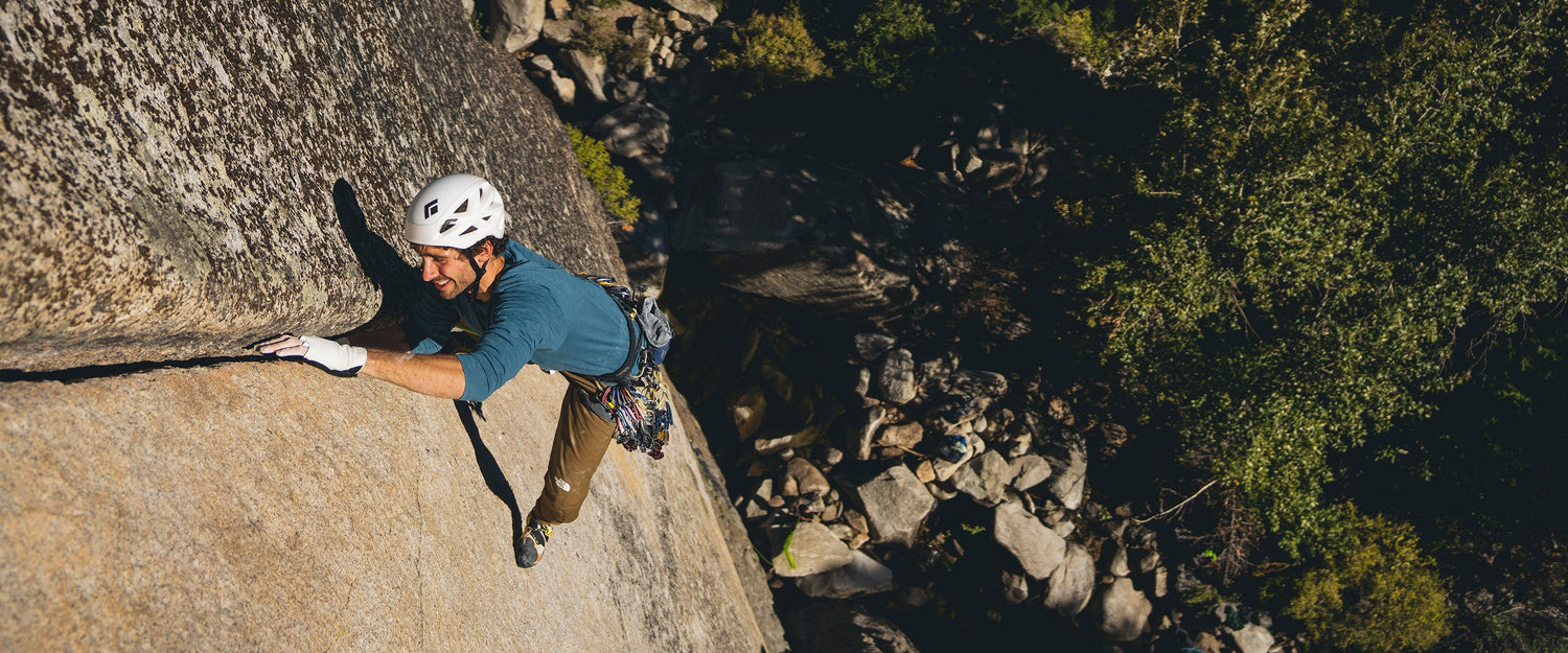 BD athlete Jacopo Larcher crack clibming in Yosemite, CA